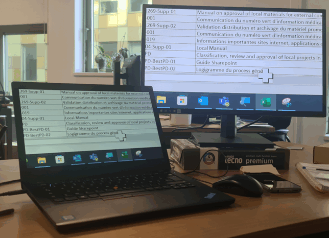 Aménagement ergonomique pour une salariée malvoyante