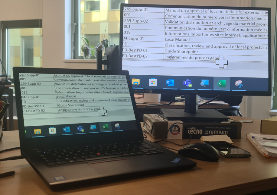 Aménagement ergonomique pour une salariée malvoyante