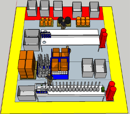 Accompagnement ergonomique à la conception de la nouvelle usine